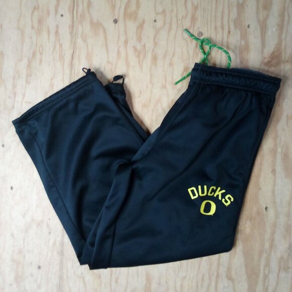 Vintage Nike Therma Fit Oregon Ducks Sweat Pants Joggers Trainers - Picture 1 of 8
